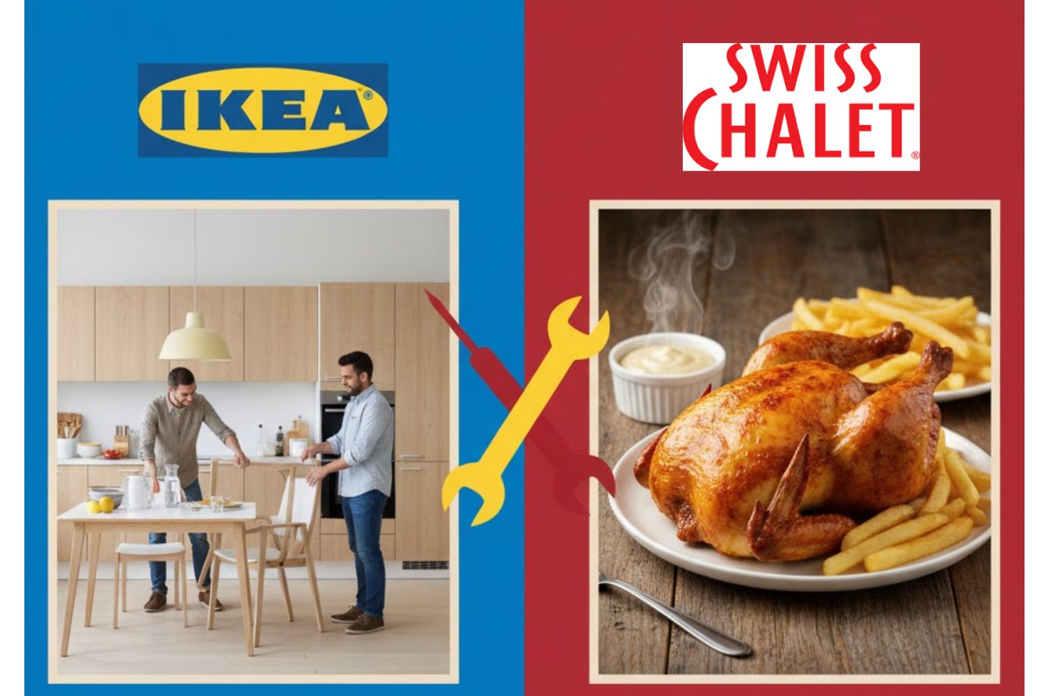 IKEA & Swiss Chalet - Sun., Aug. 30, 2026